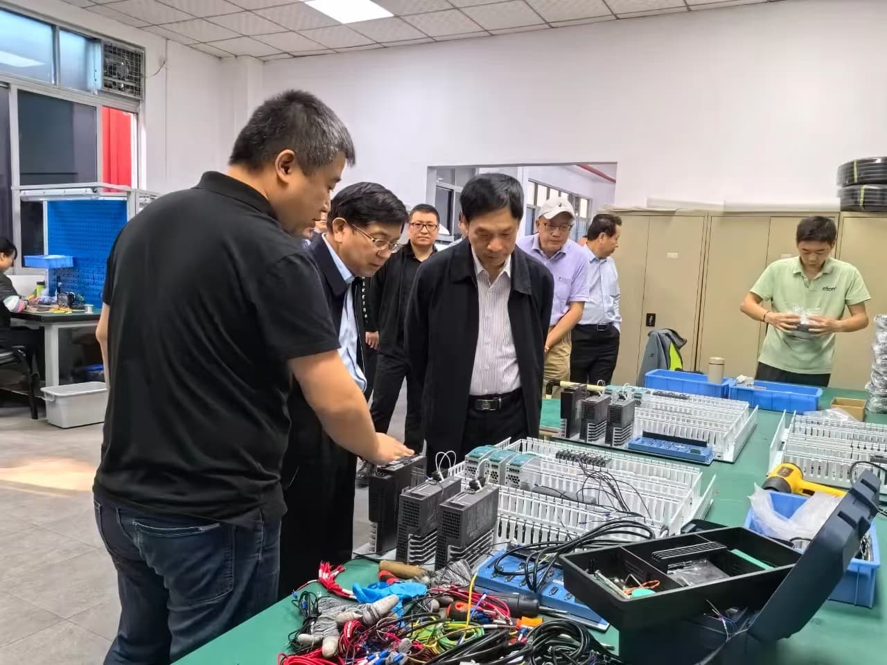during the project implementation