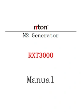N2 Generator RXT3000 Manual