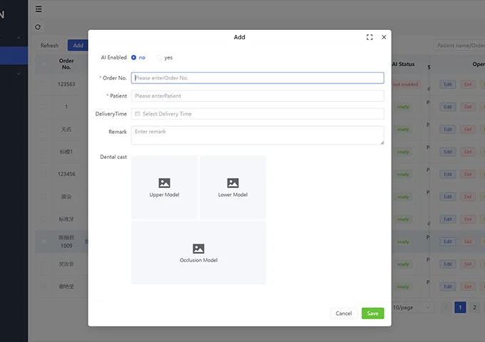Order Entry by Scanning
