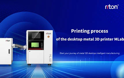 MLab Desktop Metal 3D Printer Printing Process