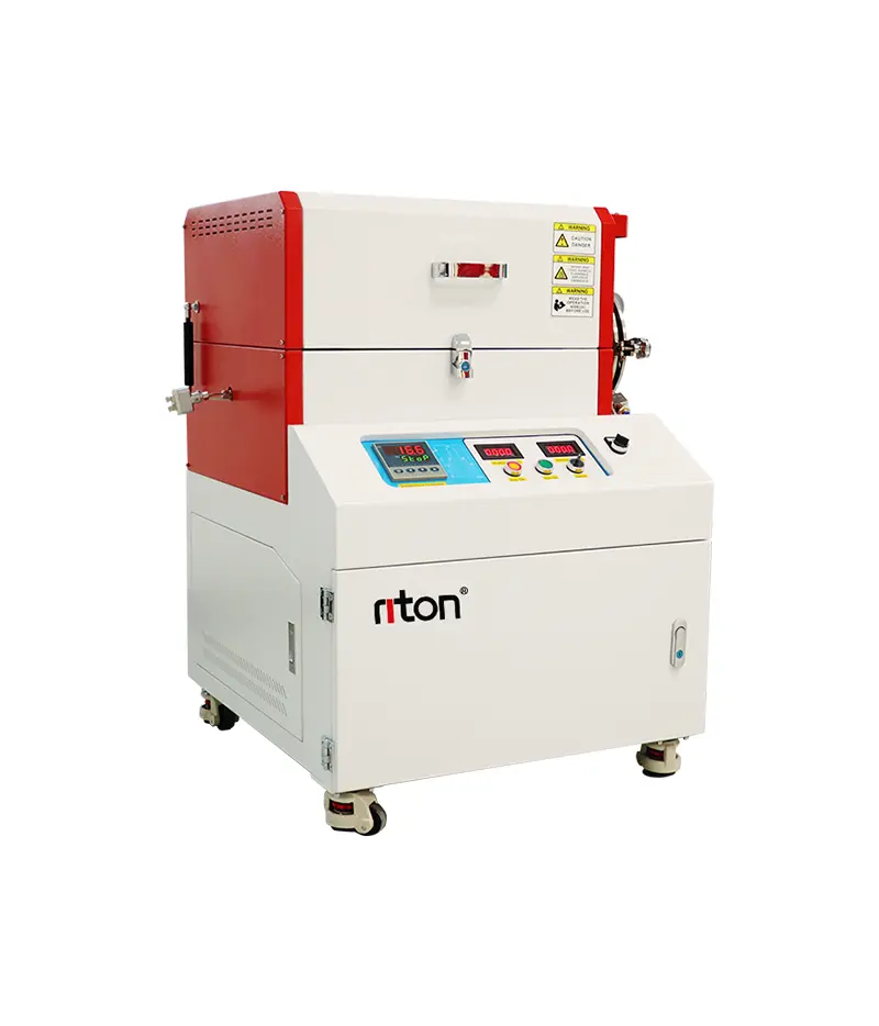 RT-1000-130 High Vacuum Metal Tubular Furnace