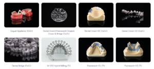 dental metal 3D printing applications